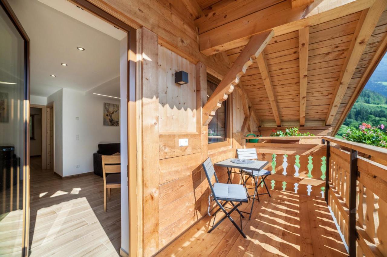 Innergasserhof Ferienwohnung Enzian San Martino di Castrozza Buitenkant foto
