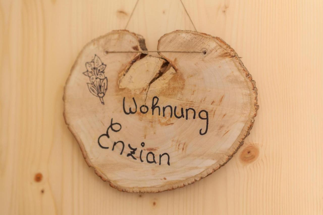 Innergasserhof Ferienwohnung Enzian San Martino di Castrozza Buitenkant foto